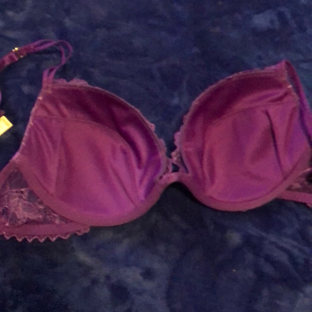 Purple La Senza lace bra - Picture 3 of 4